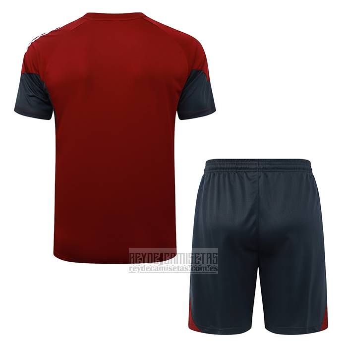 Chandal del Arsenal Manga Corta 2025-2026 Rojo - Pantalon Corto